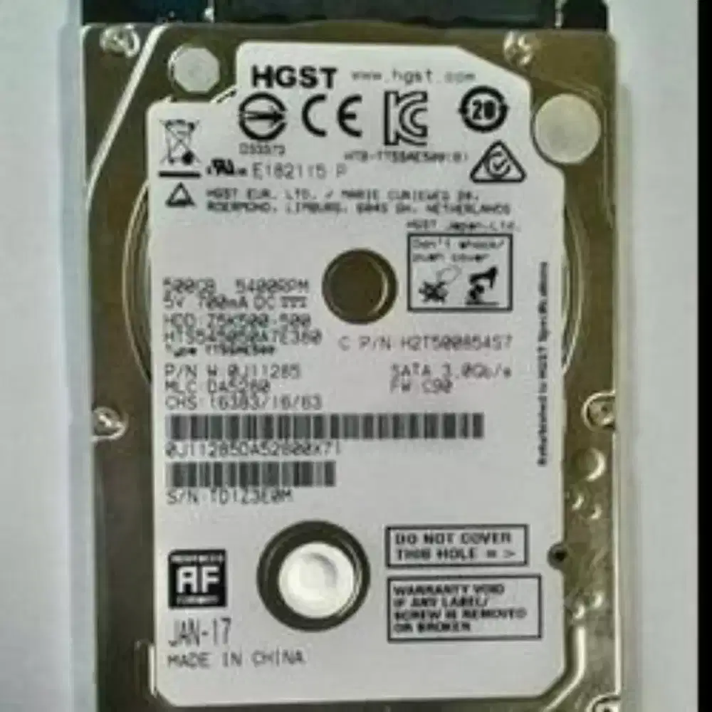 HARDISK 500GB LAPTOP