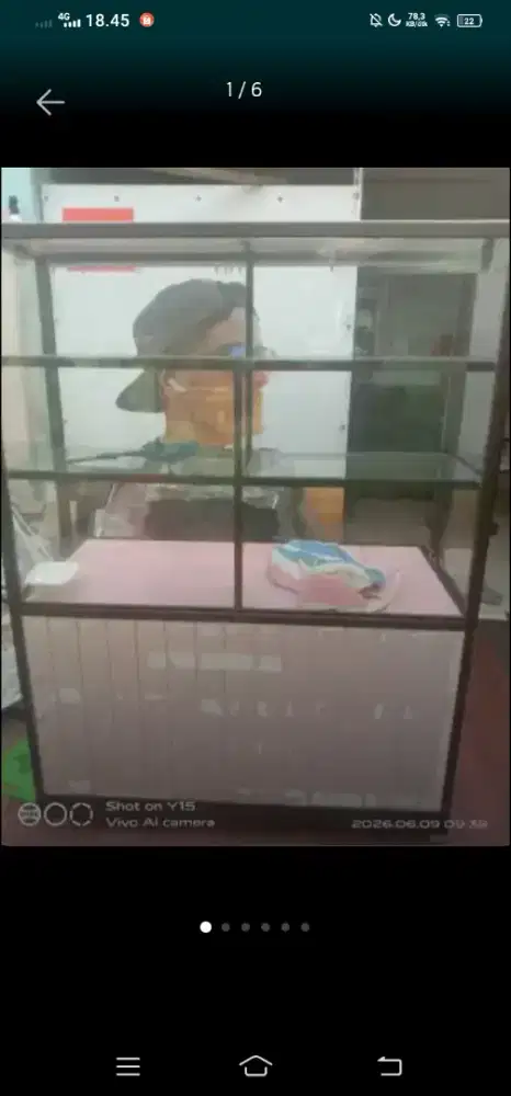 Misi gan numpang lewat jual cepat gerobak etelase