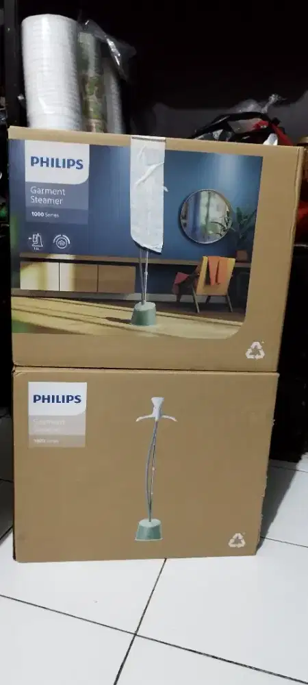Philips Garment Steamer 1000 Series - Hijau -STE1011/75 - ADA 2 UNIT