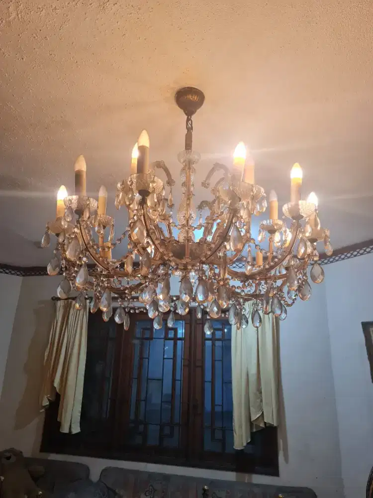 lampu kristal ( bekas )