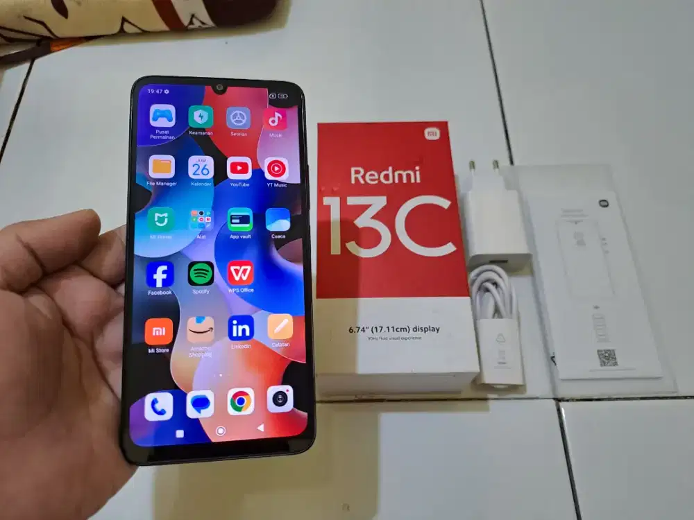 BU XIAOMI REDMI 13C Ram 8GB / 256GB 4G 6.74in Finger 50MP 5000Mah