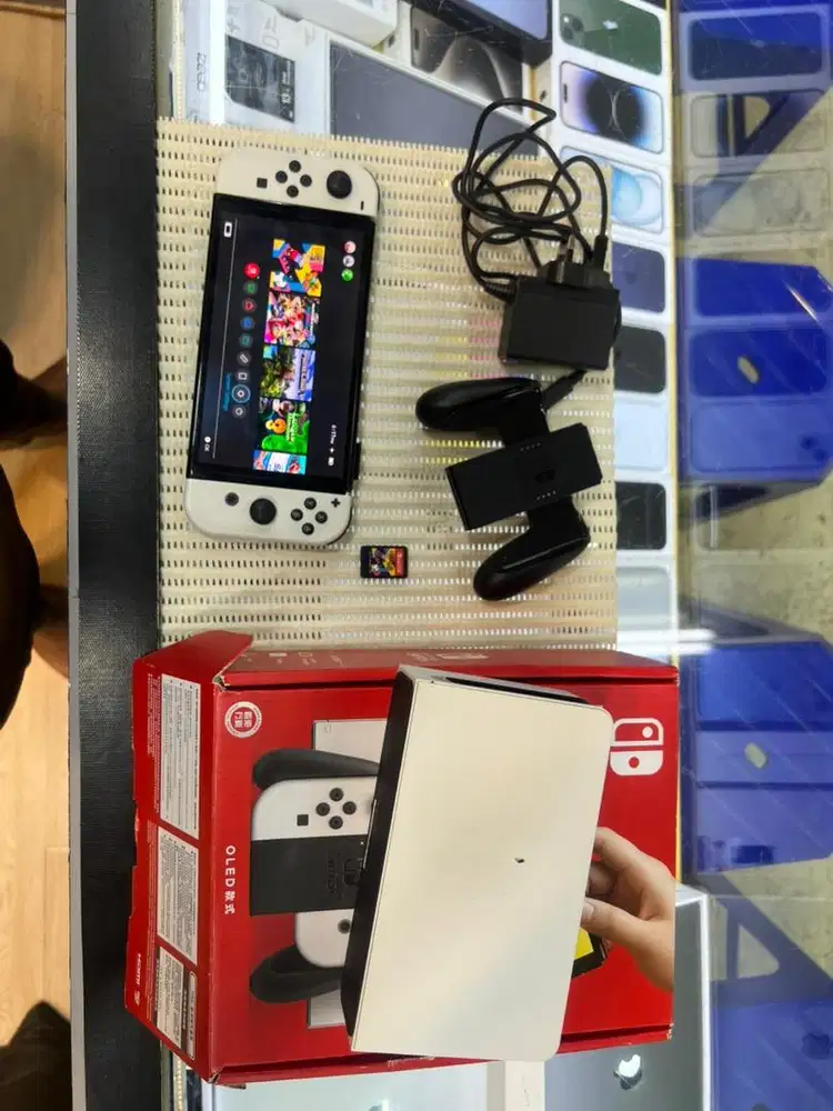 Nintendo Switch OLED OFW Internal 64GB Mullus Fullset