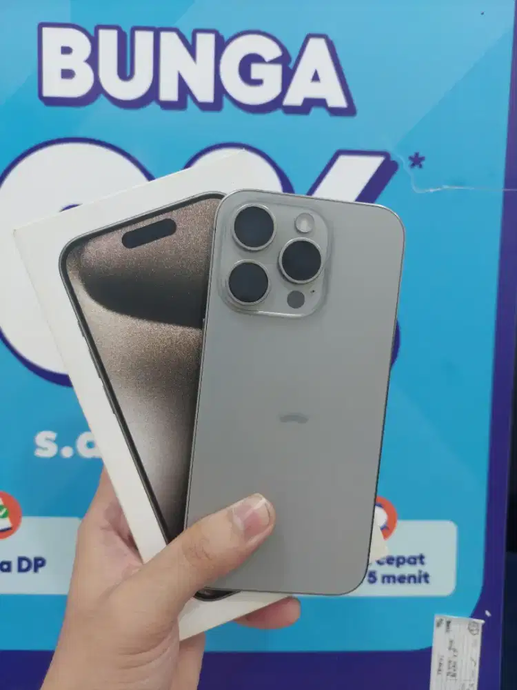 iPhone 15 Pro 128GB Beacukai Fullset