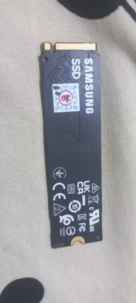 SSD NVMe GEN 4.0 SAMSUNG 256 GB GARANSI