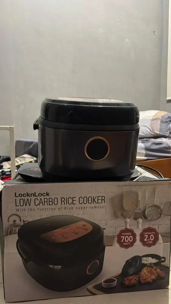 rice cooker locknlock low carbo