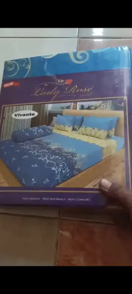 Sprei lady rose vivante sprei kasur baru