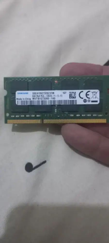 RAM SODDIM DDR 3 PC3LS 8 GB SAMSUNG