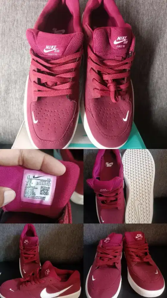SNIkErs SB burgundy