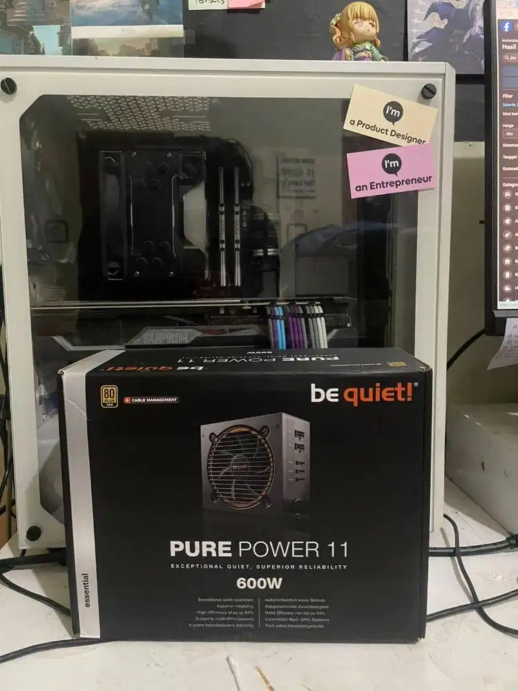 Bundle Case + PSU + Fan Be Quiet! (Case 500DX + PSU Pure Power 80 Plus
