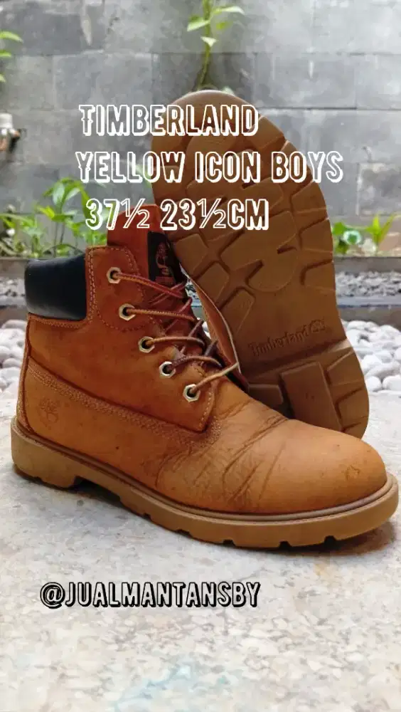TIMBERLAND Yellow Icon Boys Made in Cambodia
