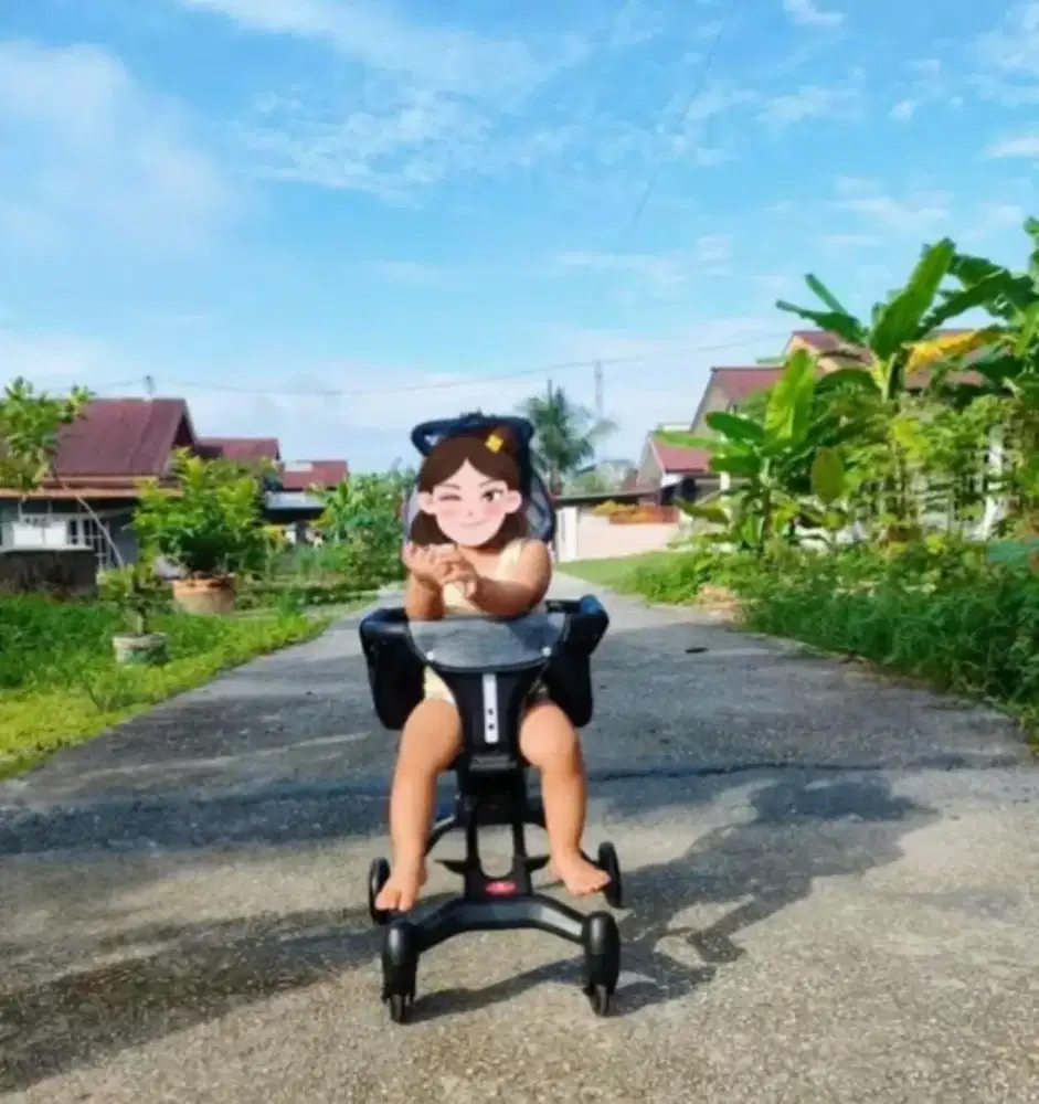 jual stroller merek v baby masih bagus dn masih layak pakai