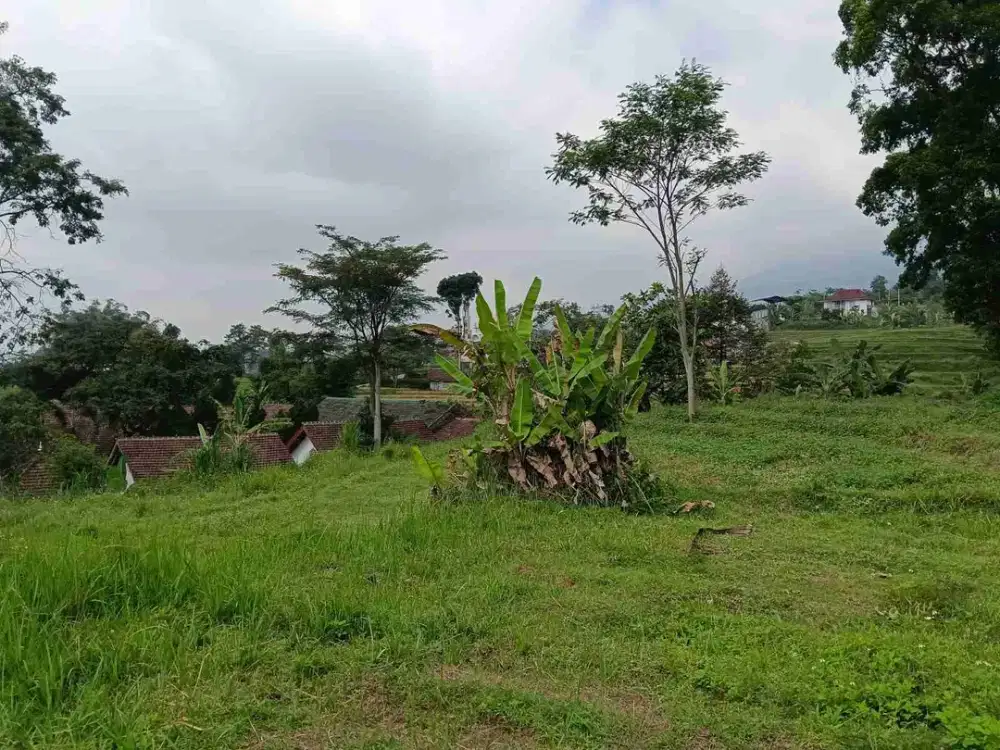 Di jual tanah kawasan wisata trawas view gunung