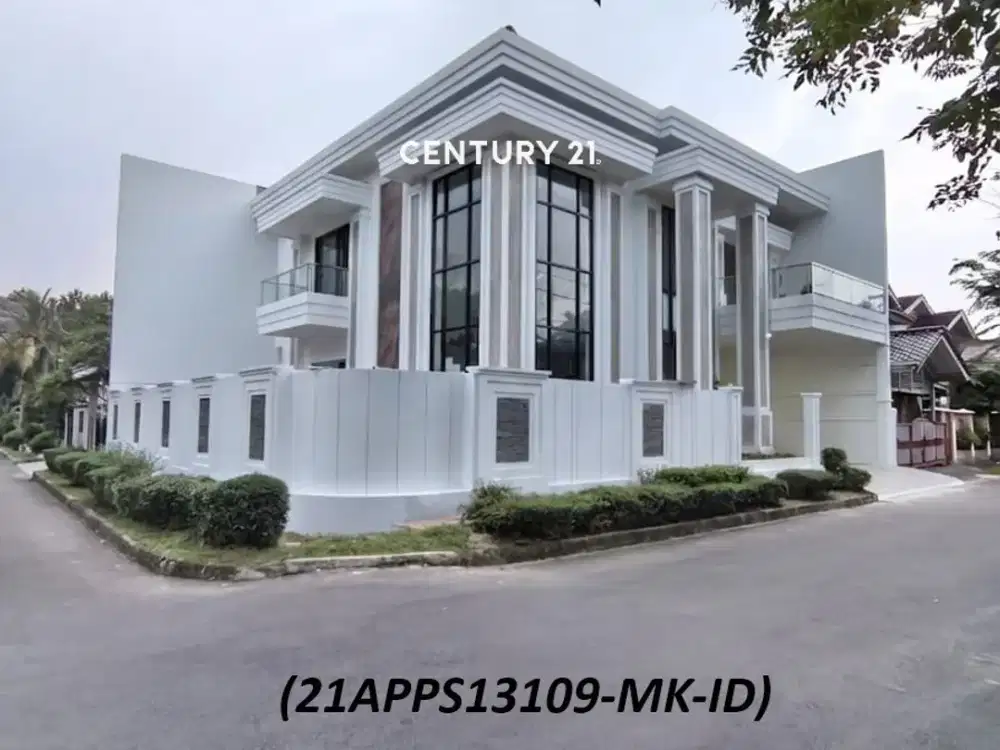 Dijual Rumah Hook Brandnew Samping Taman Dengan Kolam Renang