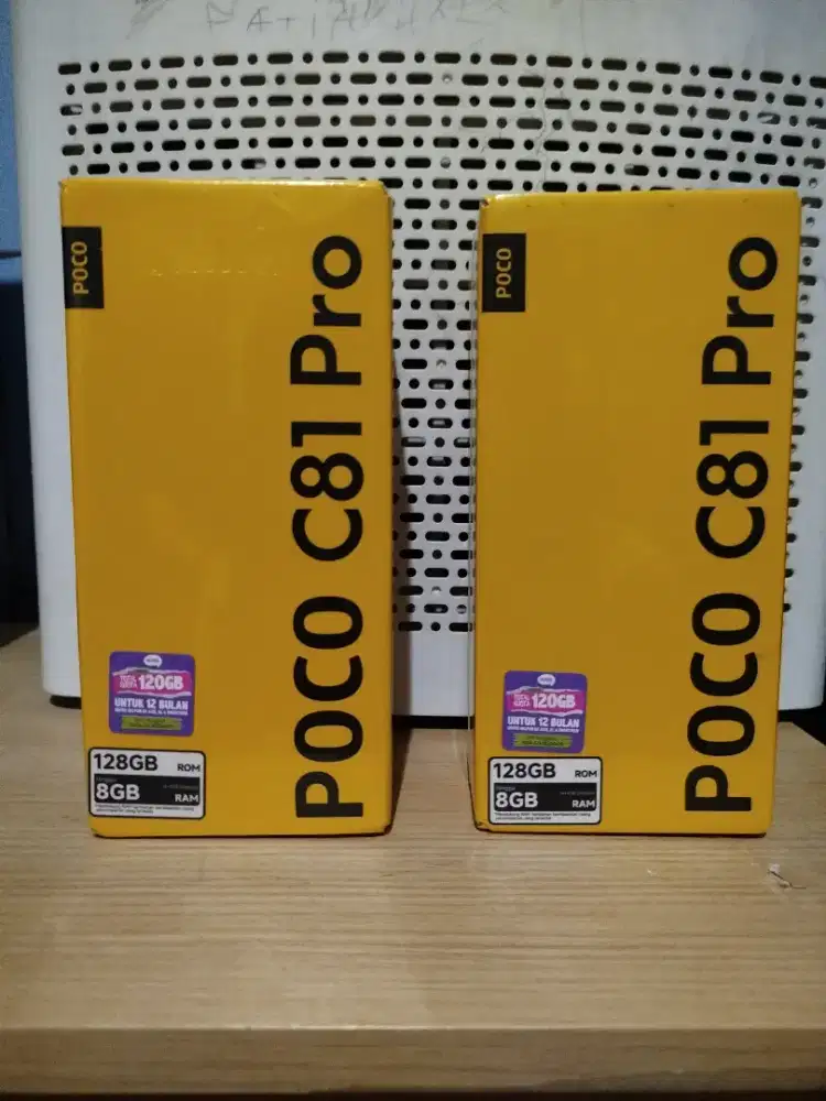 POCO C81Pro 4/128GB Baru Segelbox