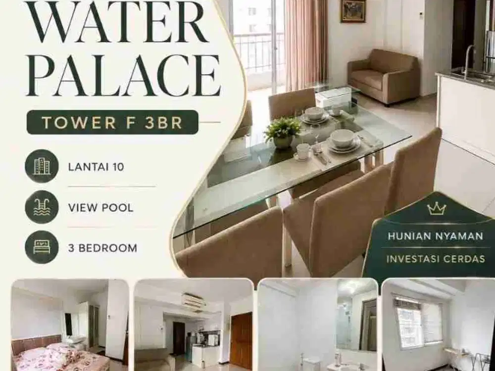 Disewakan / Dijual apt Waterplace tower F