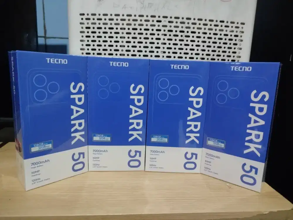TECNO SPARK 50 4/128GB Baru Segelbox