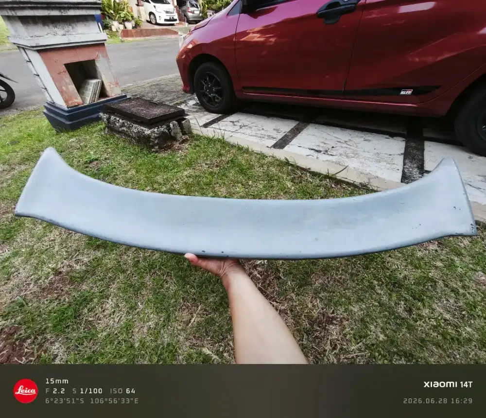 Toyota Vios wing spoiler