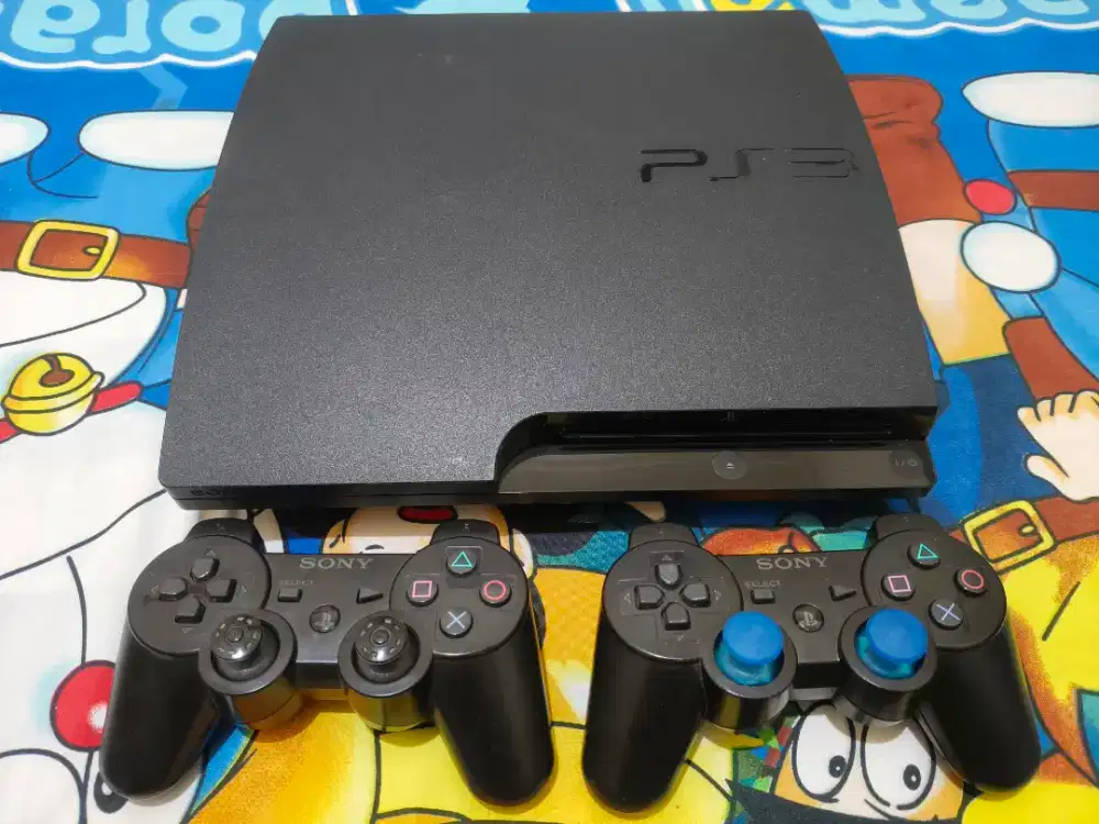 Jual PS3 Slim Segel Void Sony Hitam