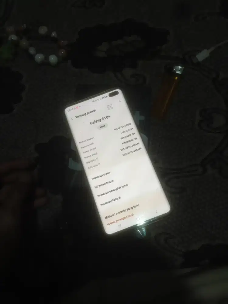 Di jual HP Samsung S10 plus