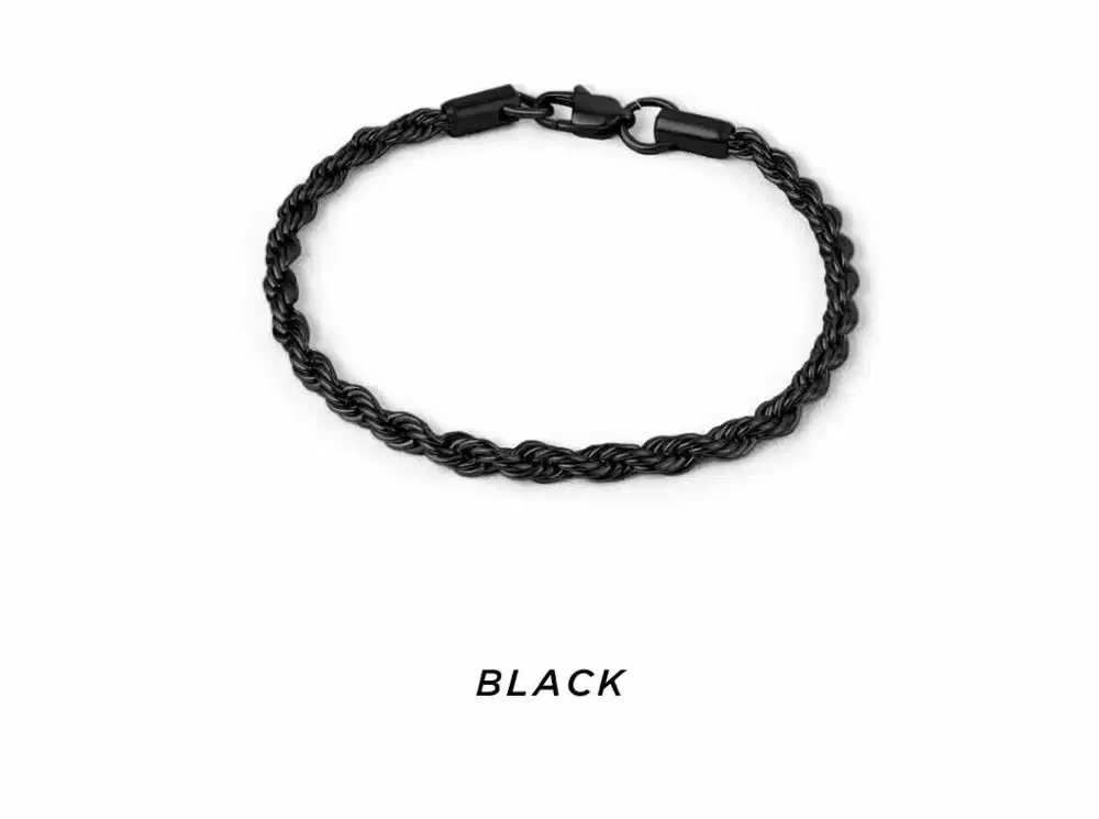 Gelang Tangan Pria Wanita Titanium Anti Karat