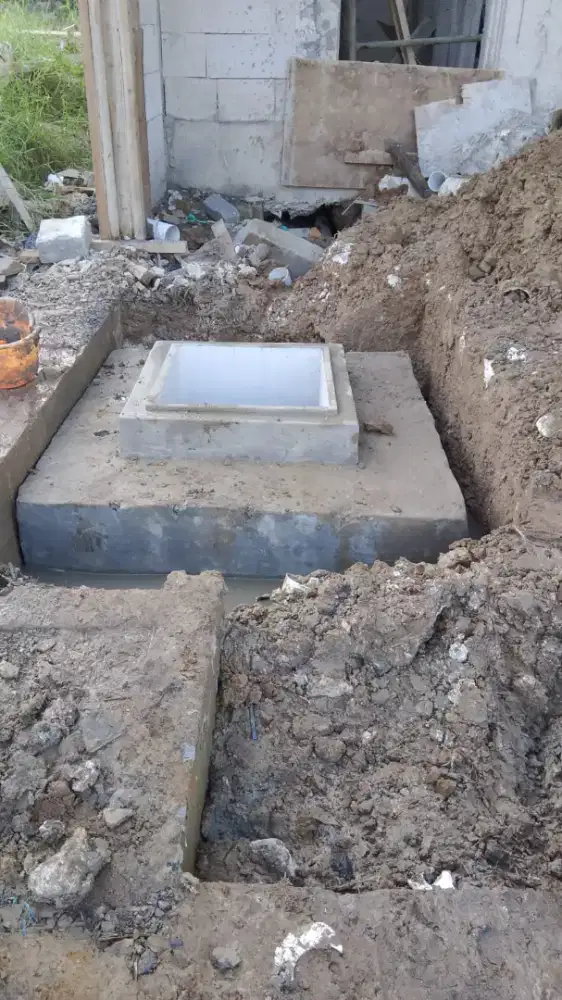 Tandon beton cor tanam