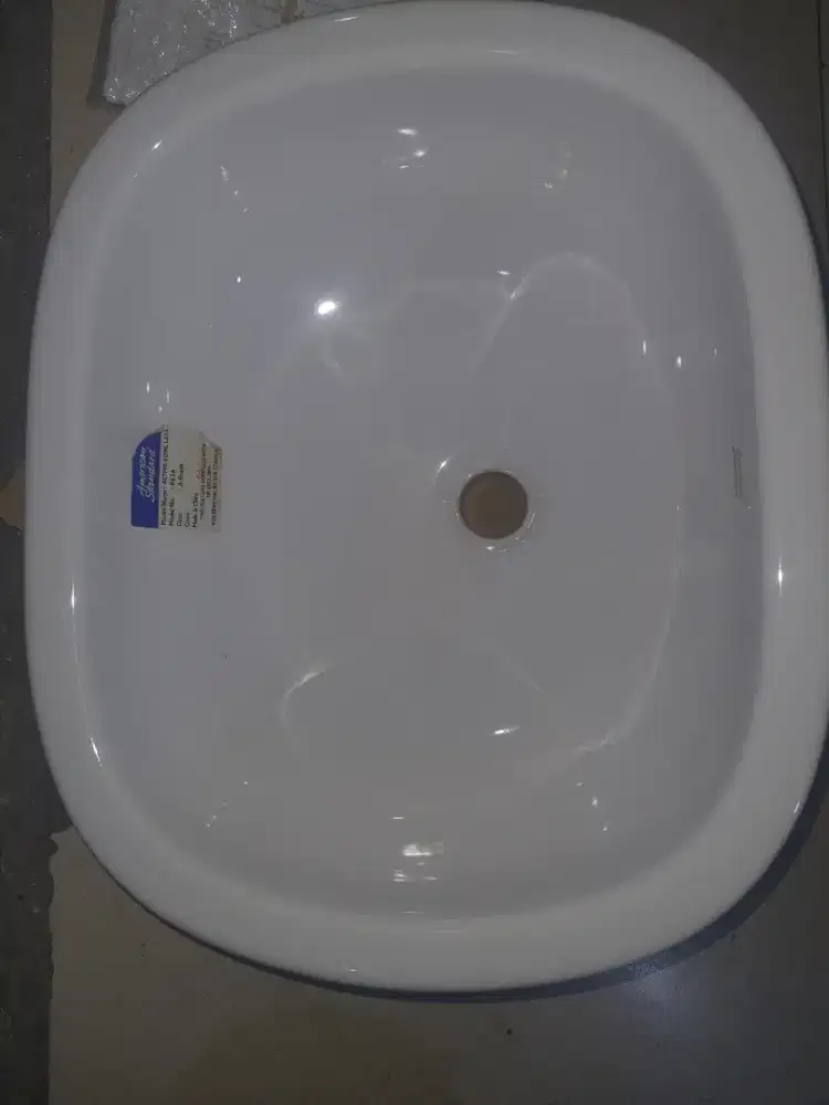 Dijual Wastafel Brand American Standard Activa Bowl Lava warna Putih