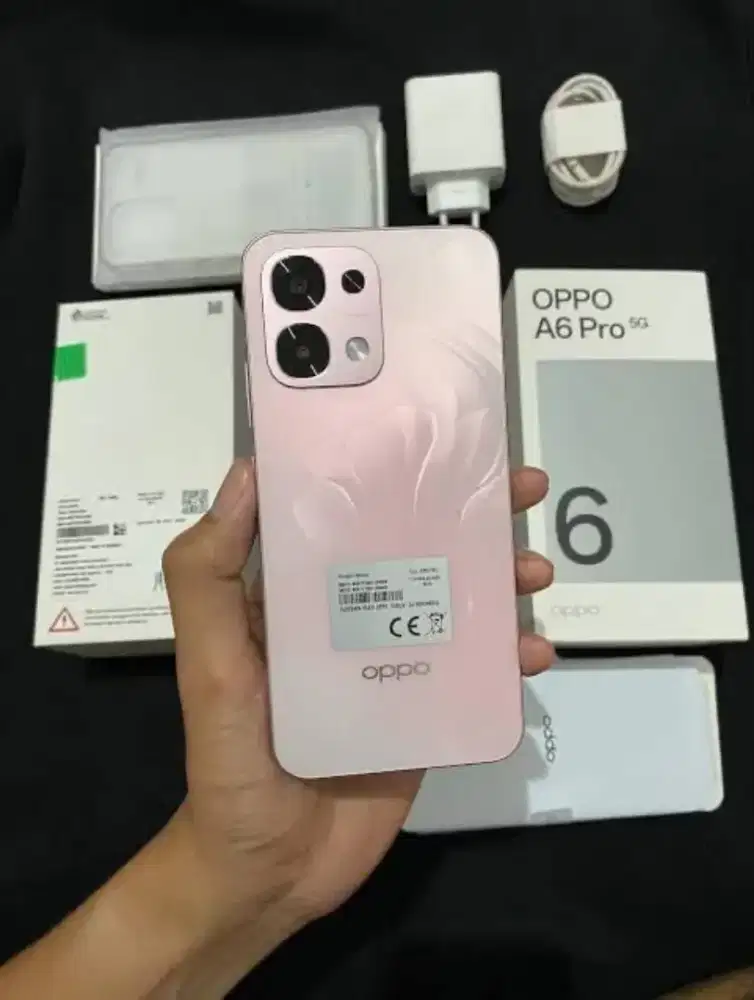 Oppo A6 pro 5G 8/256 seri tertinggi
