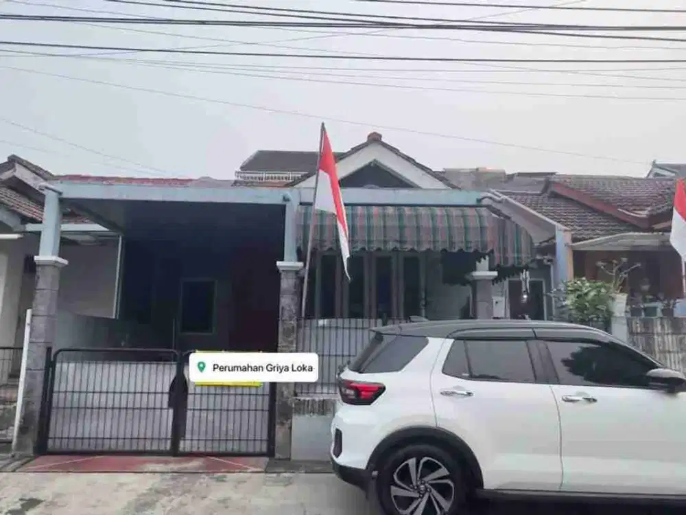 hunian nyaman dan asri dijual cepat lokasi strategis di griya loka