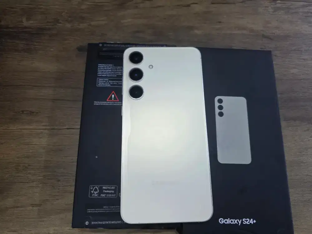 SAMSUNG S24 PLUS 12/256  RESMI SEIN INDO NORMAL AMAN FUL ORIGINAL
