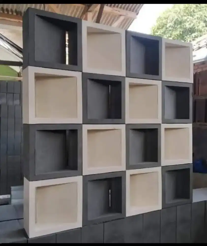 Roster beton berbagai macam motif barang
