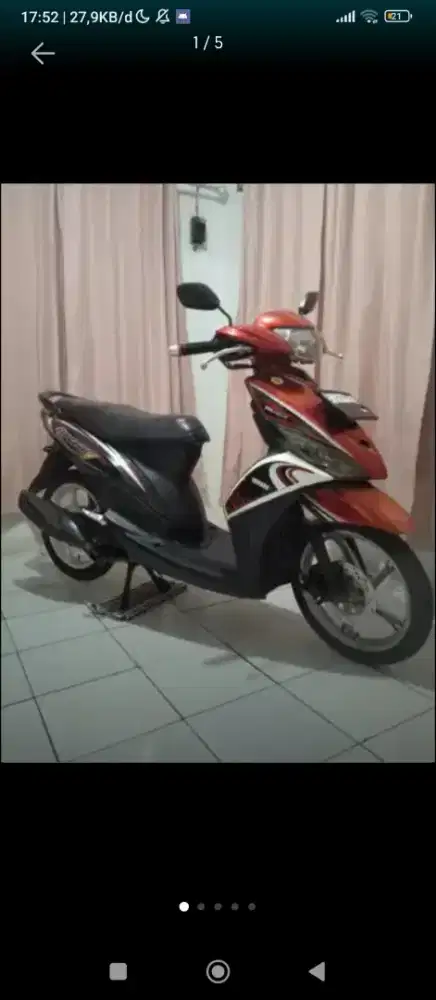 Dijual Mio j karena udh ada yg baru lokasi jayanti