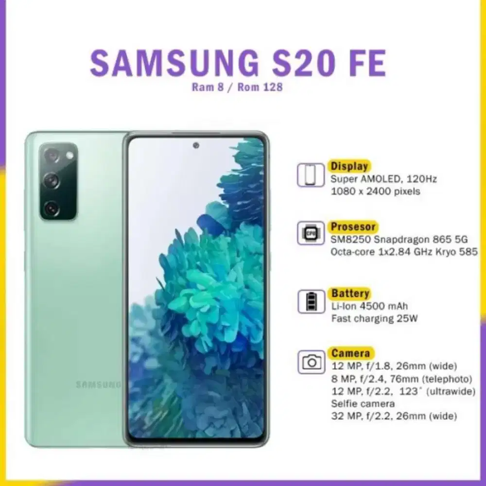 Samsung S20 Fe 8/128