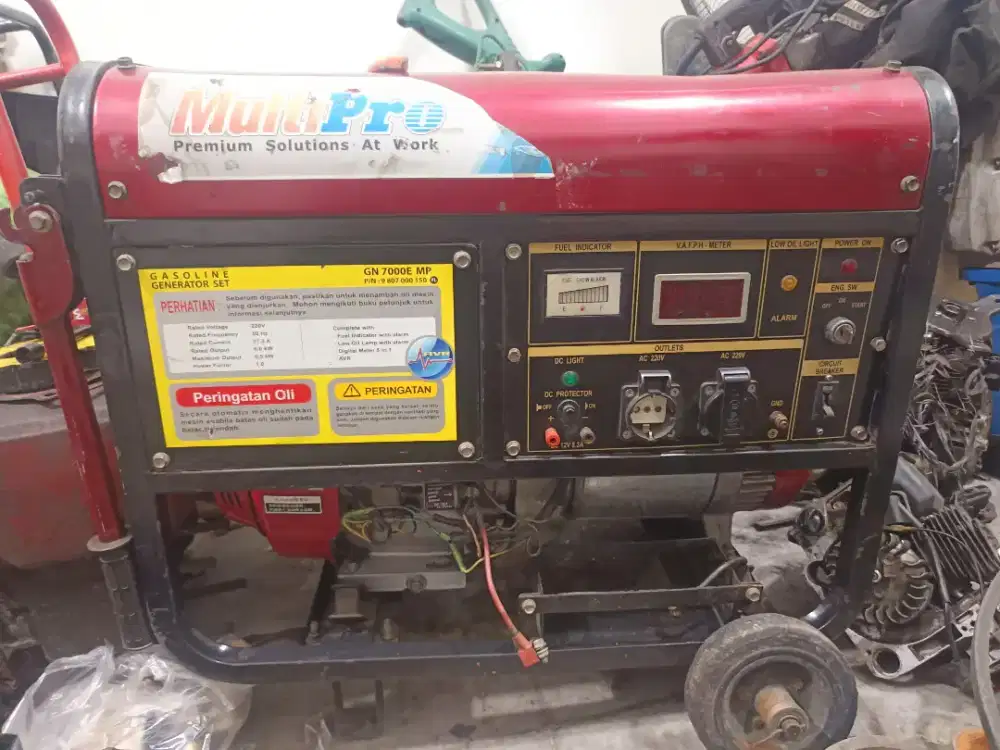 Genset multipro 6500 watt