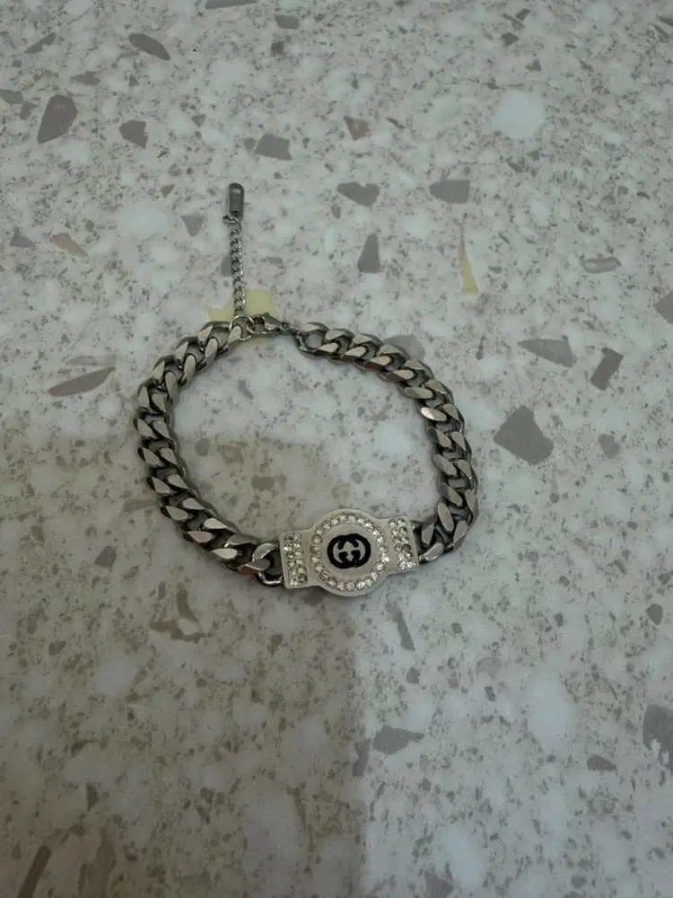 Gelang Titanium Dewasa Simple Anti Karat