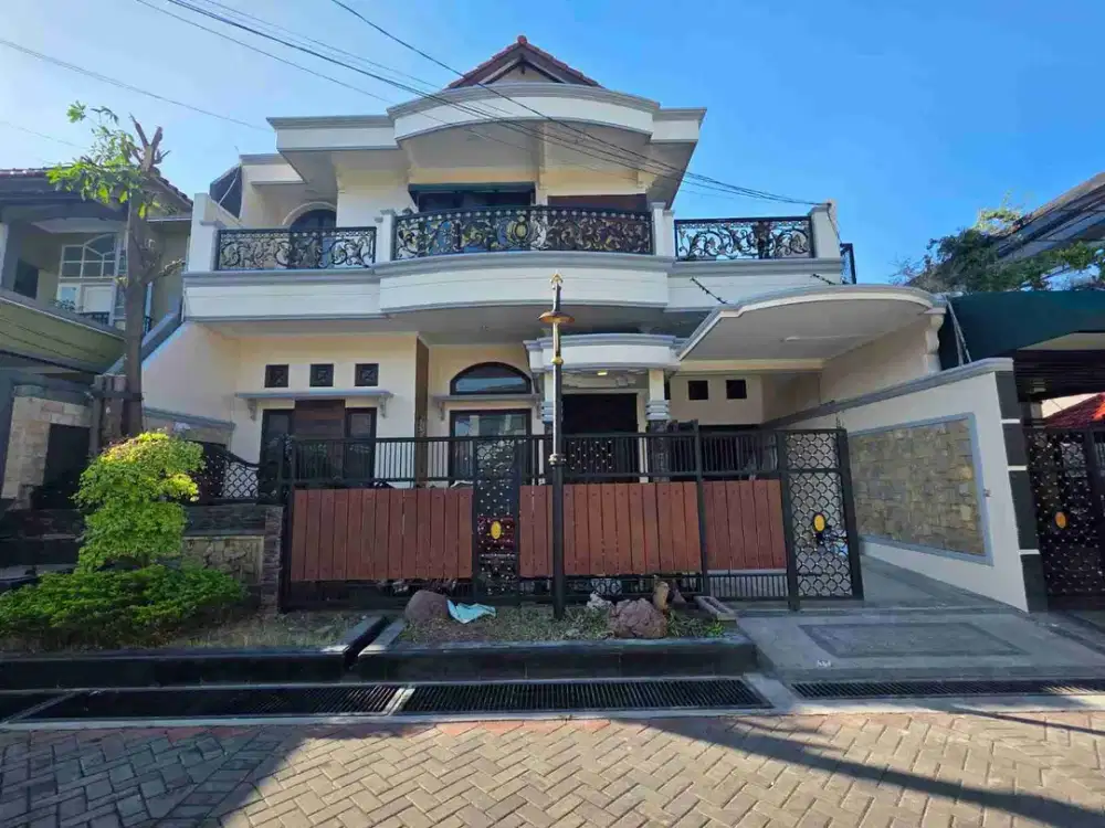 Dijual Murah Rumah Mewah 2 Lantai Kebonsari Elveka Jambangan