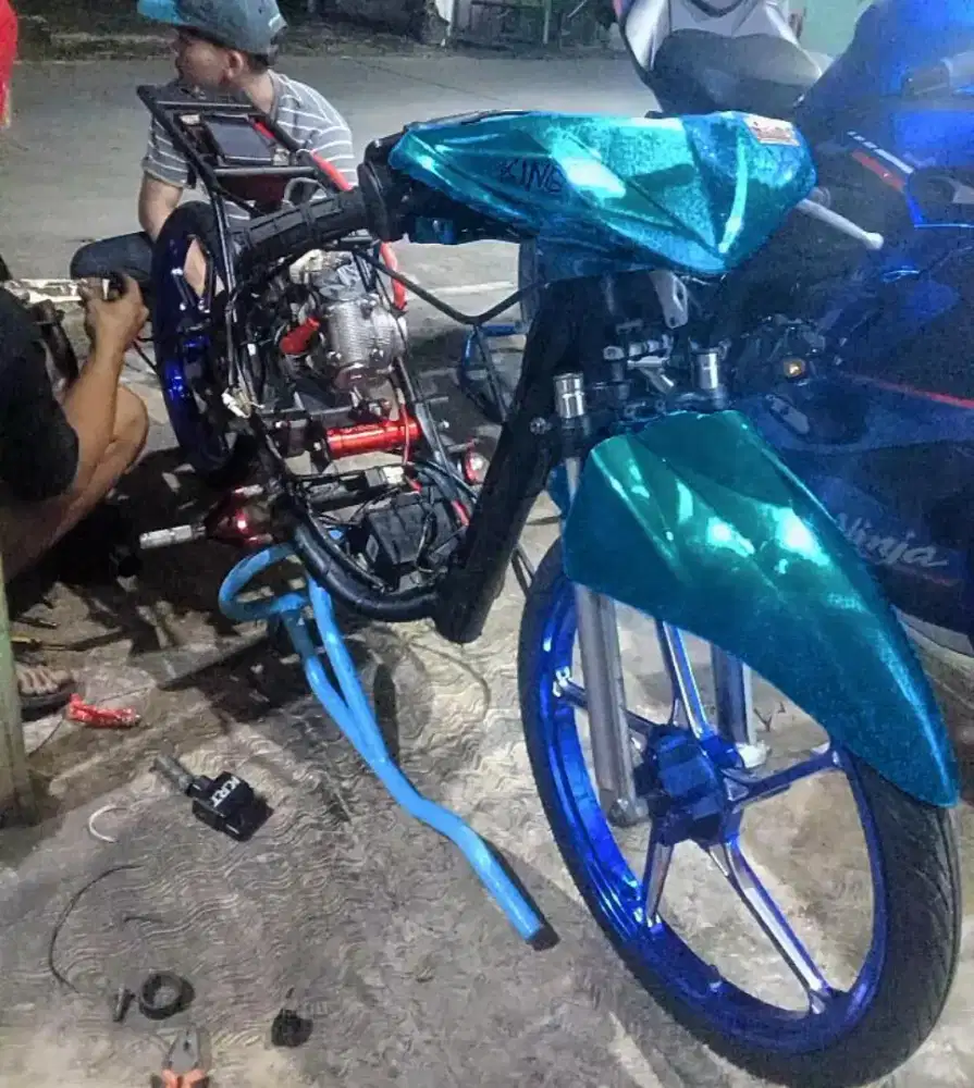Jual rangka Mio apa adanya bu