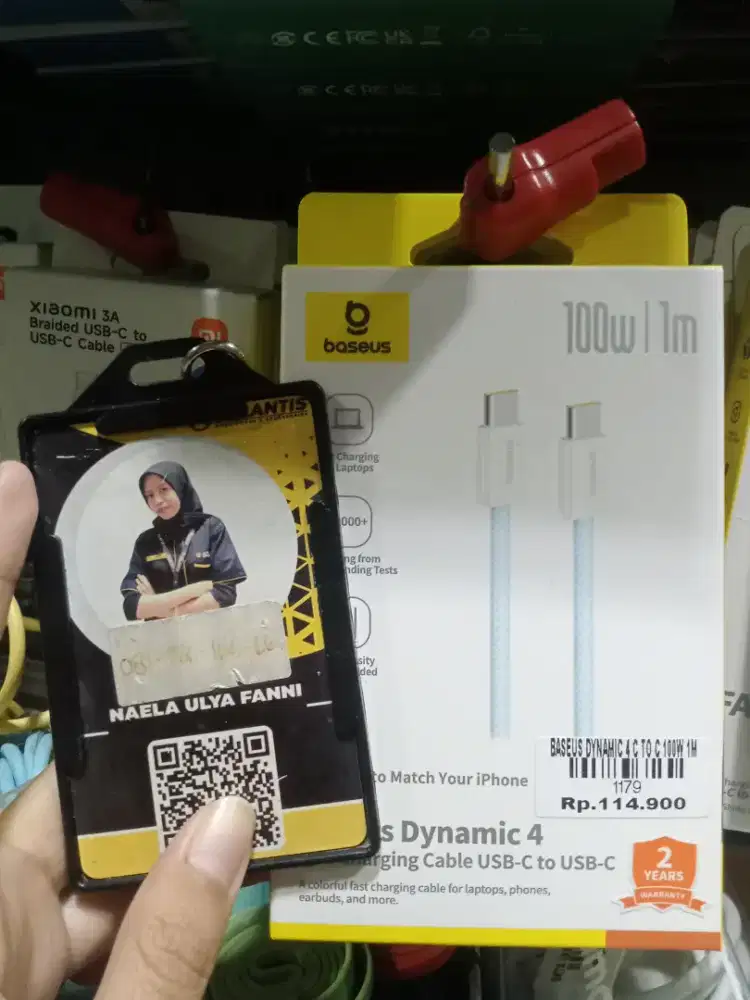 BASEUS DYNAMIC 4 C TO C 100W 1M| ATLANTIS DAHSYAT