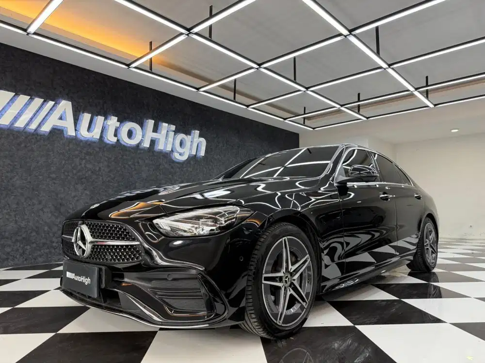DP10% [Km14.000] C300 AMG 2023 Black Reg 2024 #AUTOHIGH