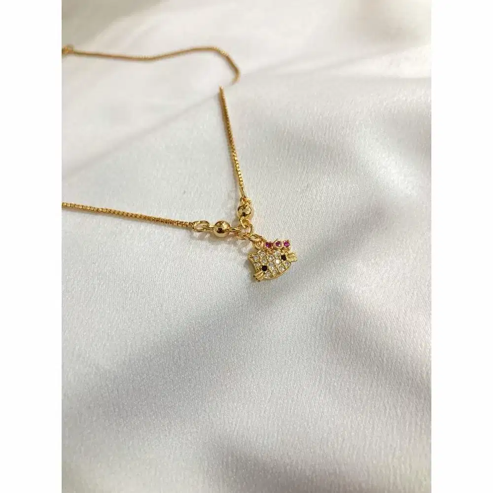 Kalung Anak Perempuan Titanium 18K Anti Karat  Produk import