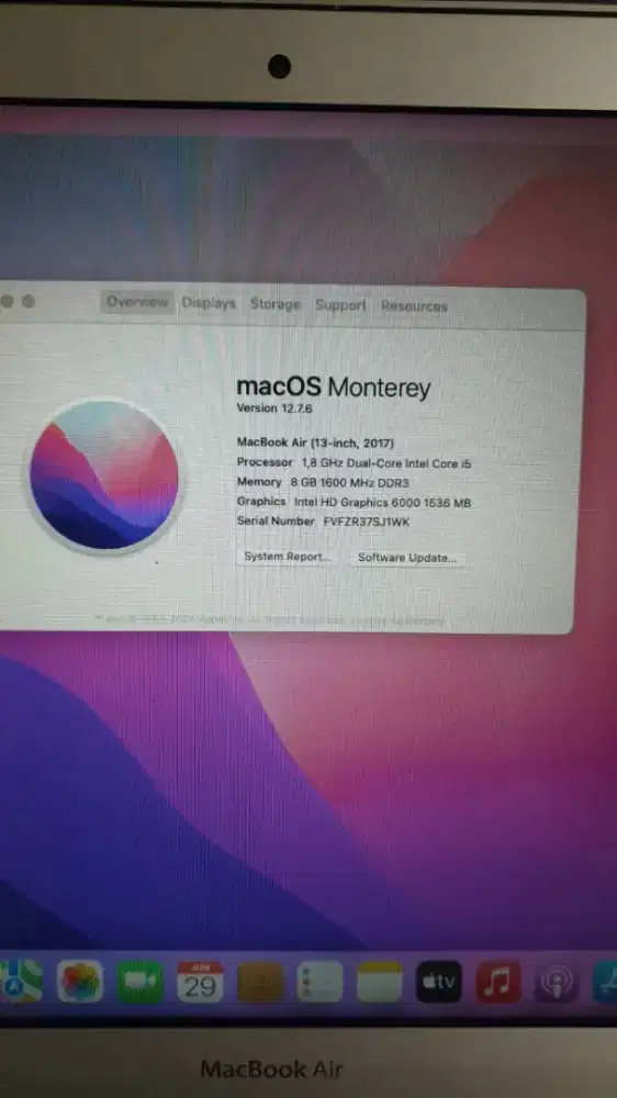 Macbook air 2017