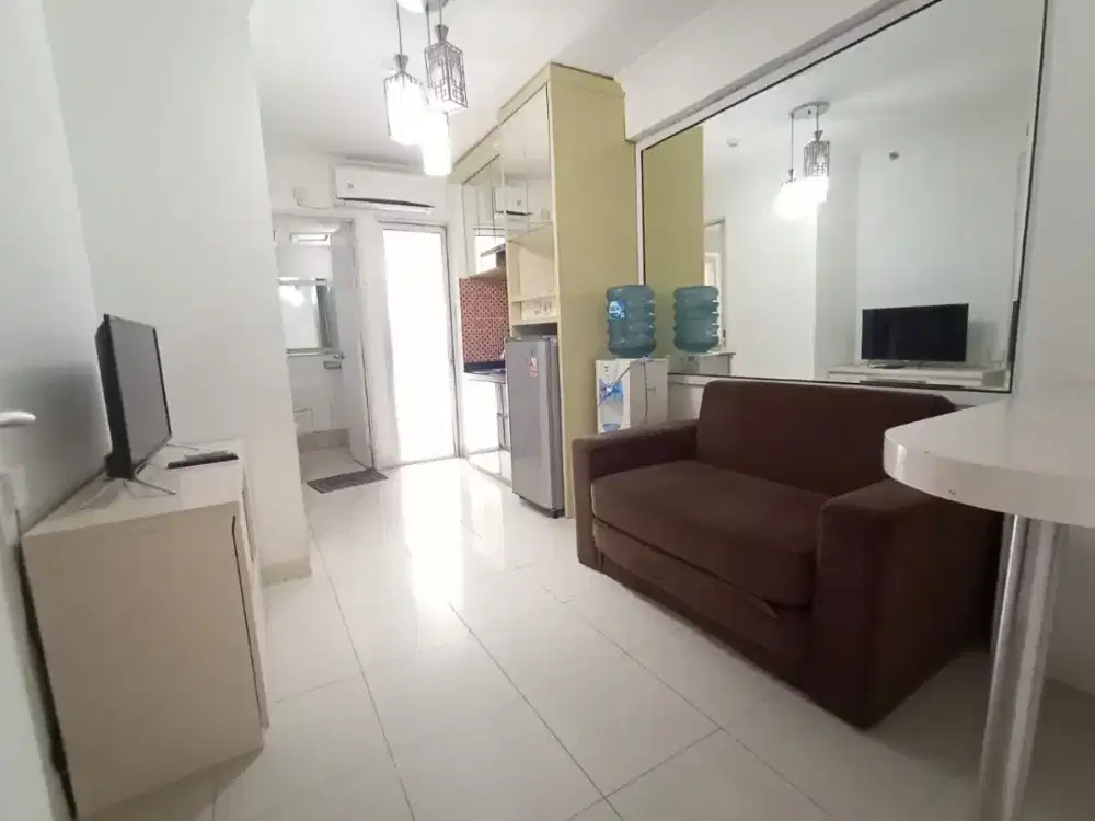 Sewa 6 bln 2 BR furnish Bassura free ipl siap huni