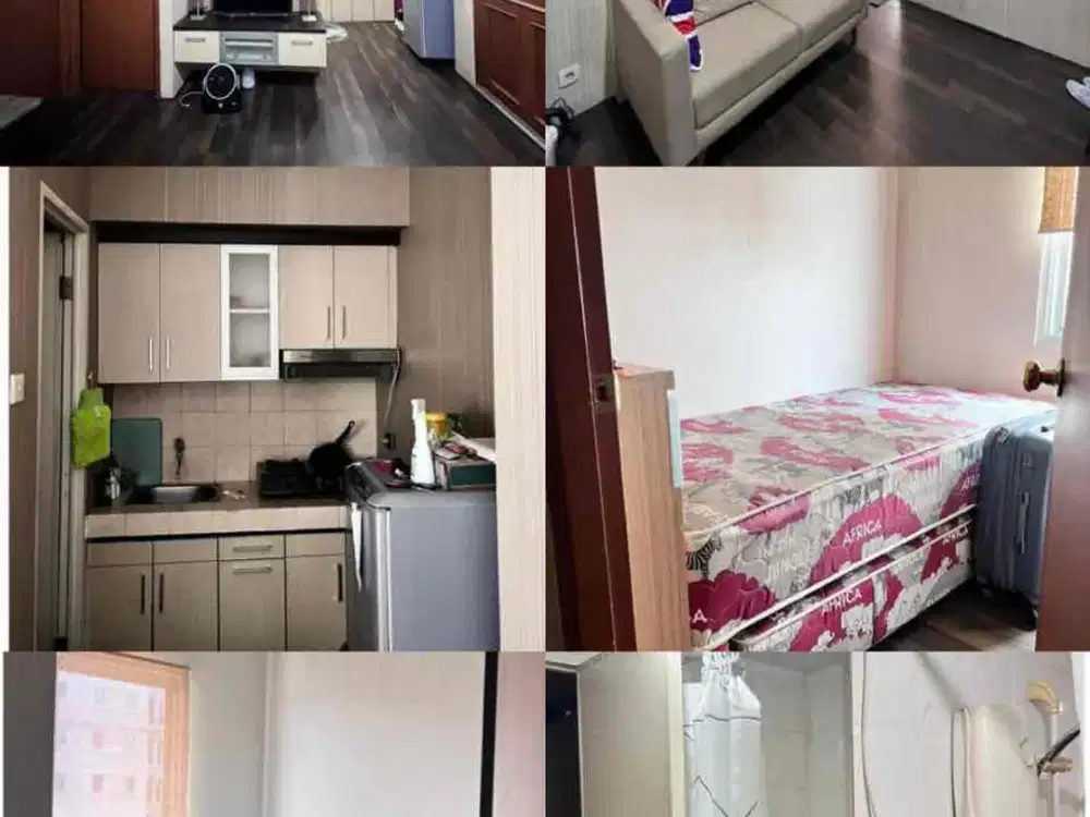 disewakan apartemen mediterania kelapa gading bulanan 2 Kamar