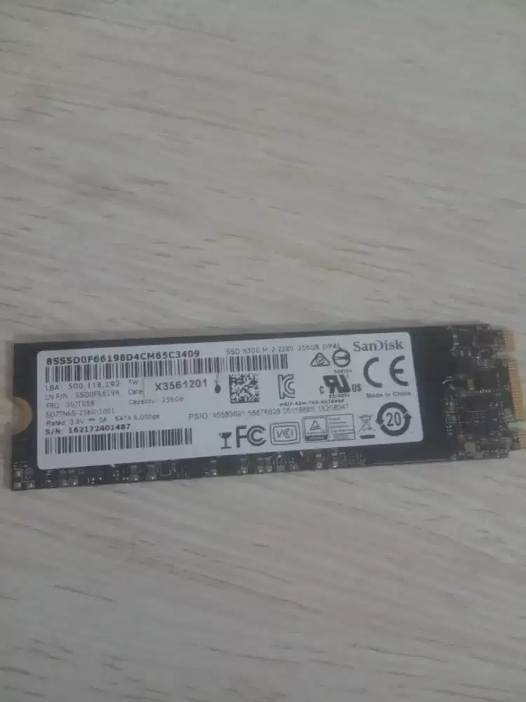 Ssd m2 256gb sandisk