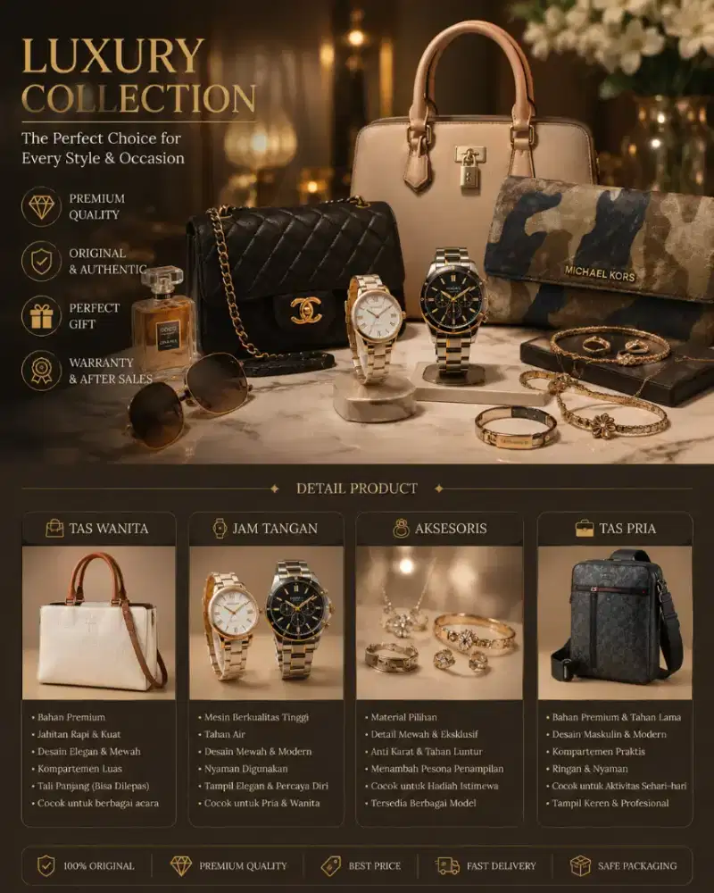 Tas wanita & pria murah