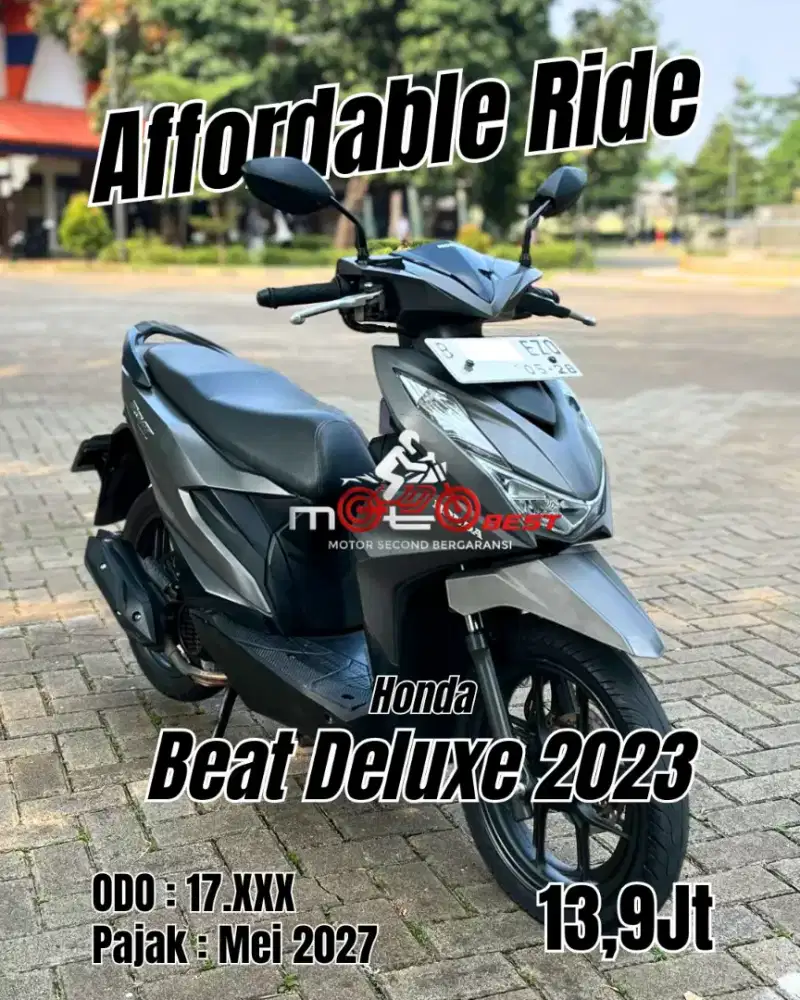 Cash Only Beat Deluxe 110cc 2023