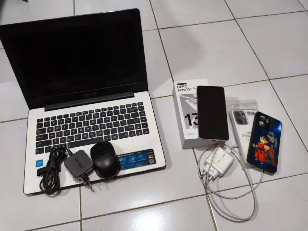 Jual HP Oppo Reno 13 F 5G gratis laptop Asus