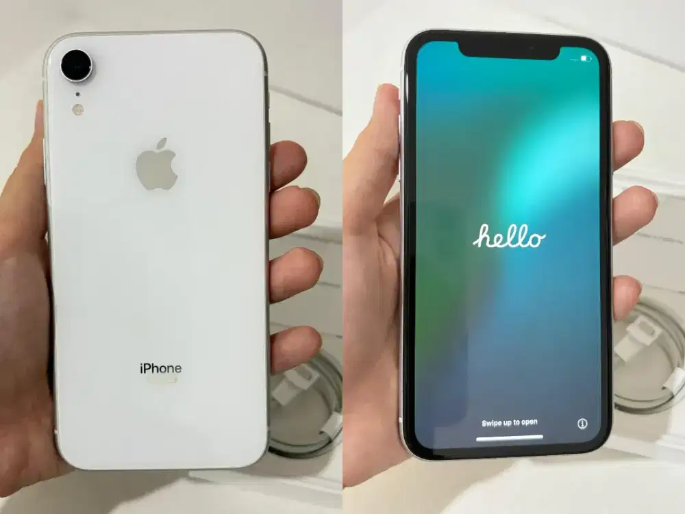 Iphone XR 128 GB ex ibox (Putih)