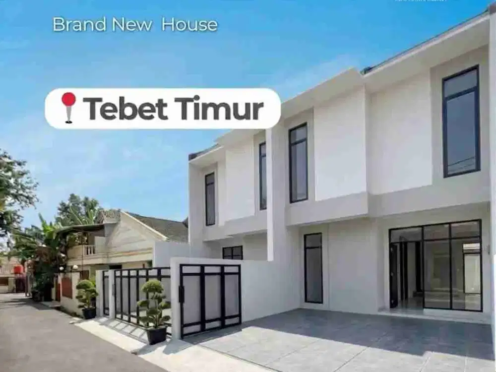 BRAND NEW HOUSE 2 UNIT DI TEBET TIMUR !