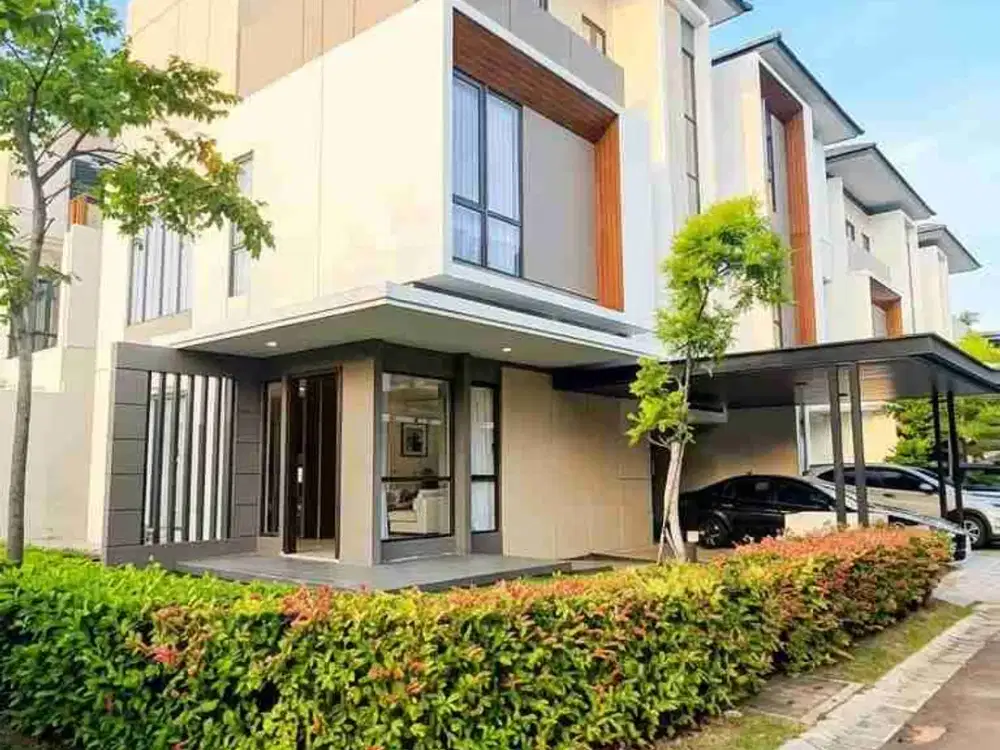 JUAL CEPAT RUMAH JAKARTA GARDEN CITY HOEK FULL FURNISHED DEKAT MALL AEON