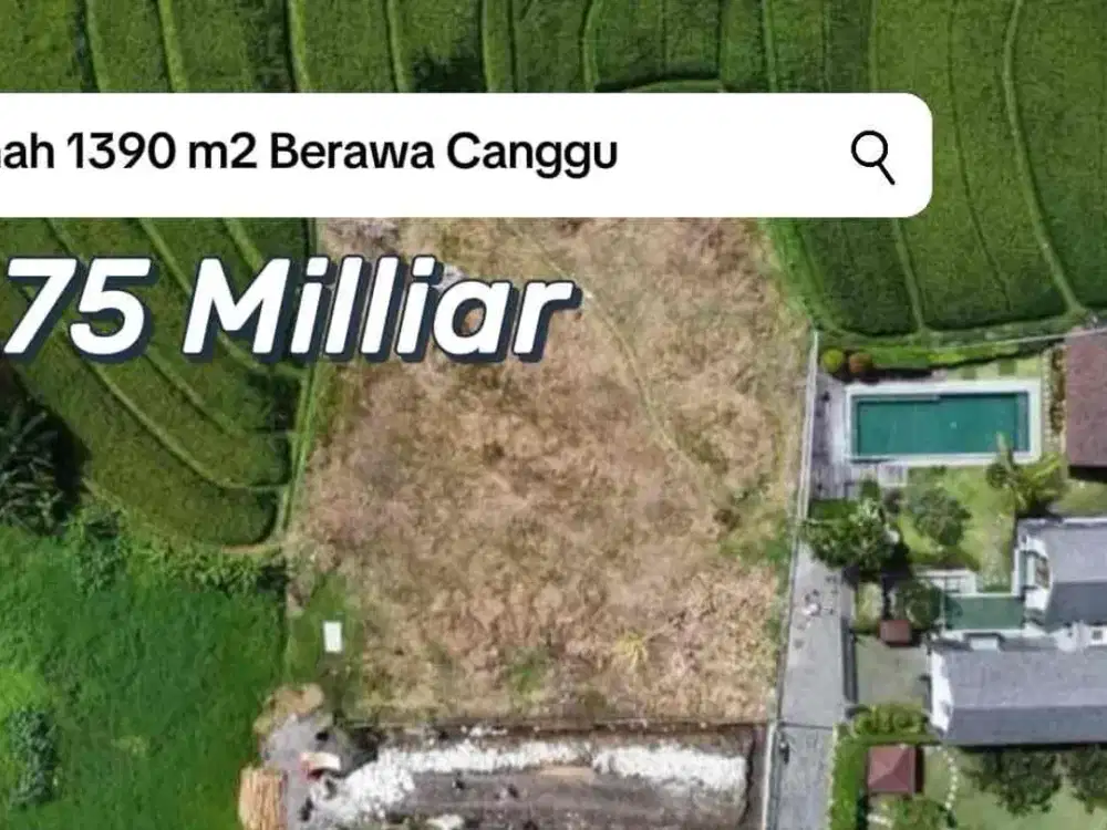 SALE Tanah Berawa Dekat Pantai 2 SHM